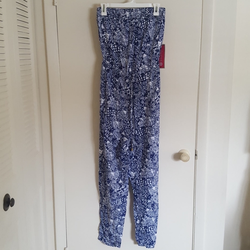 Lilly Pulitzer for Target Strapless Jumpsuit